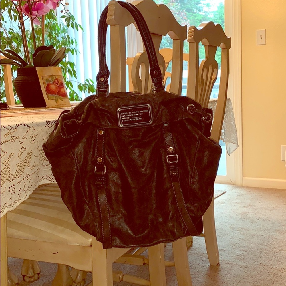 Large leather Marc Jacobs purse